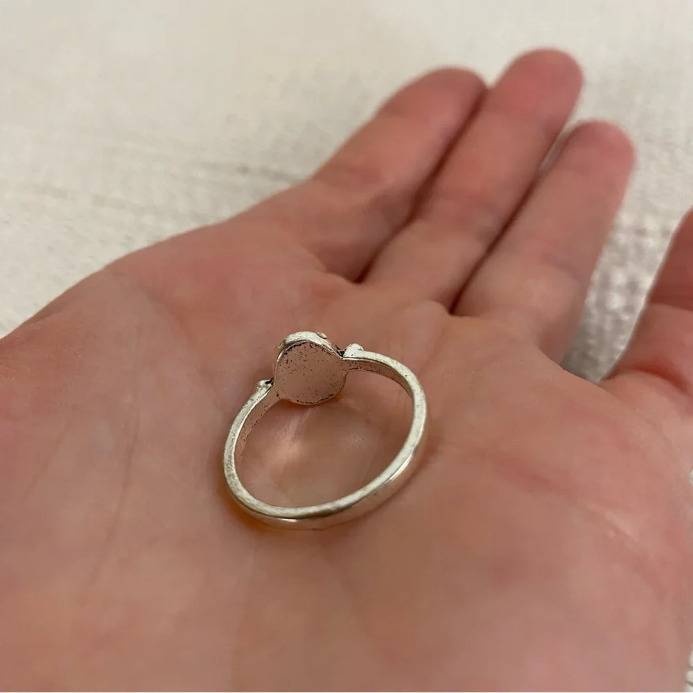 BOGO! Stacking Ring Size 8 Turquoise color Accent Fashion Ring NEW Boutique Boho